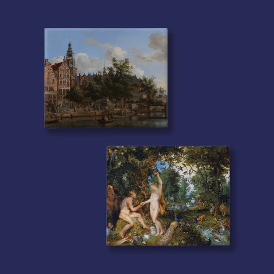 Hollandse kunst 20x15cm