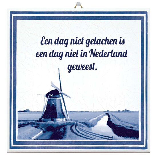 Hollandse molen tegeltje