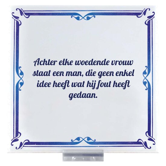 Delfts Blauw tegeltje