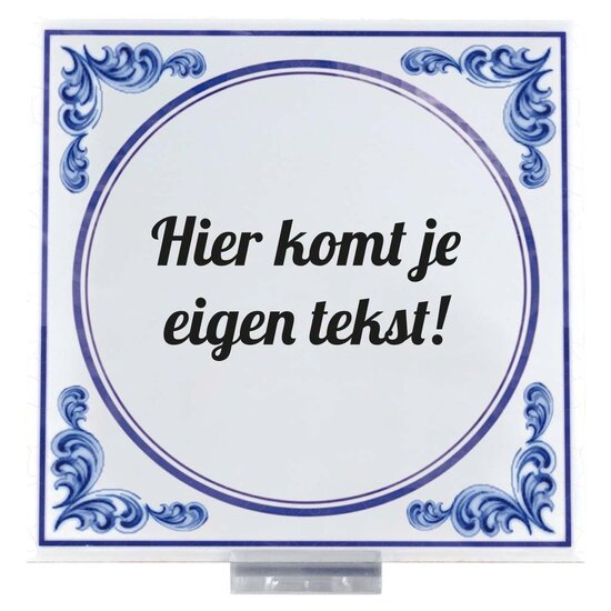 Delfts Blauw tegeltje