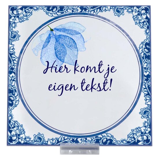 Delfts Blauw tegeltje