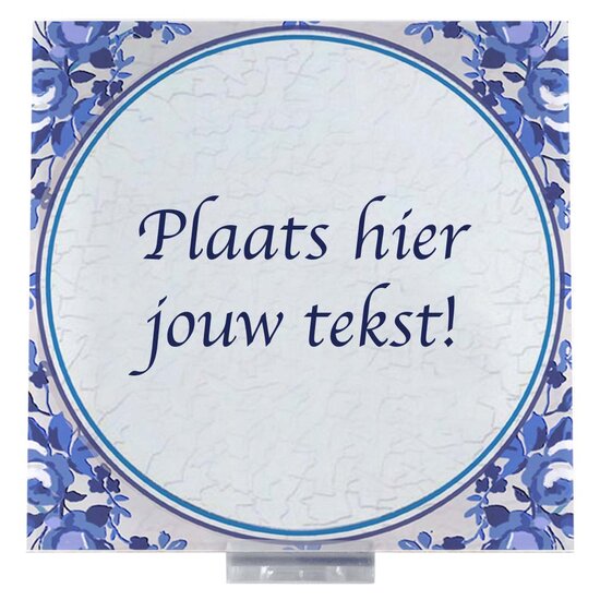 Antiek tegeltje