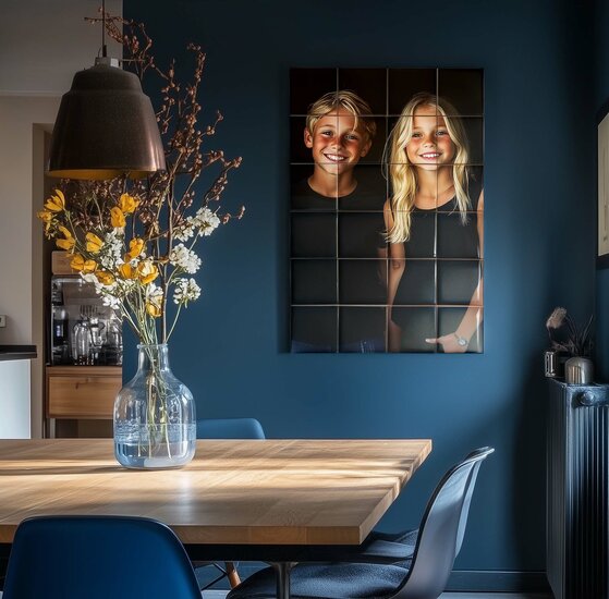 Tegeltableau met eigen foto