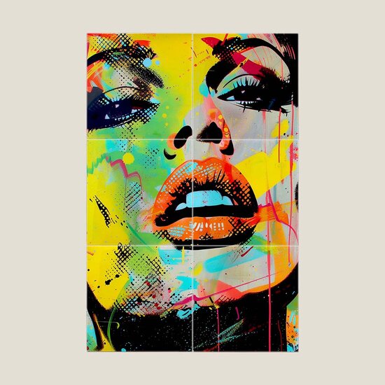 Tegeltableau PopART