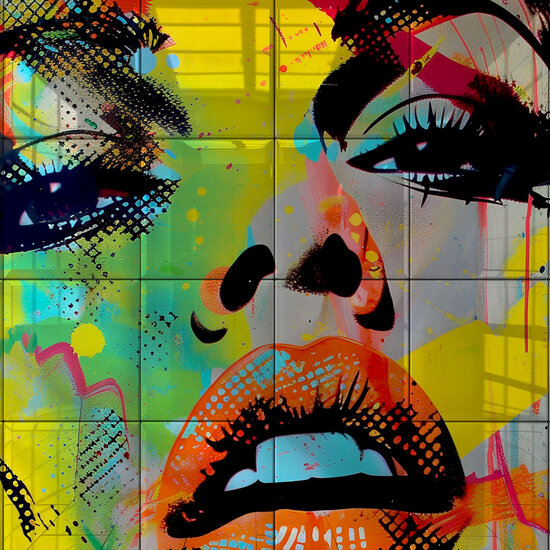 Tegeltableau PopART