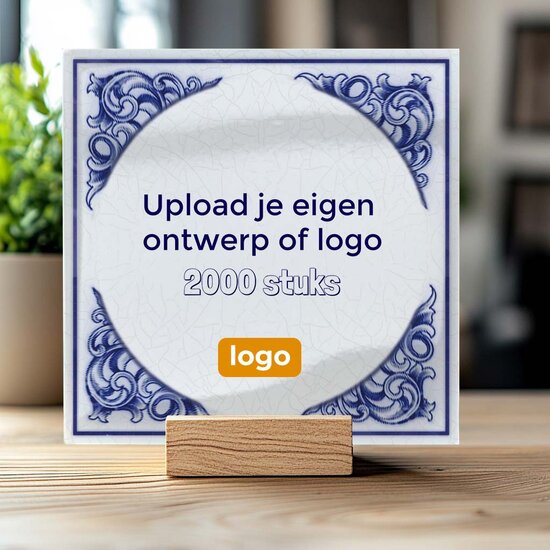 2000 tegeltjes met eigen ontwerp