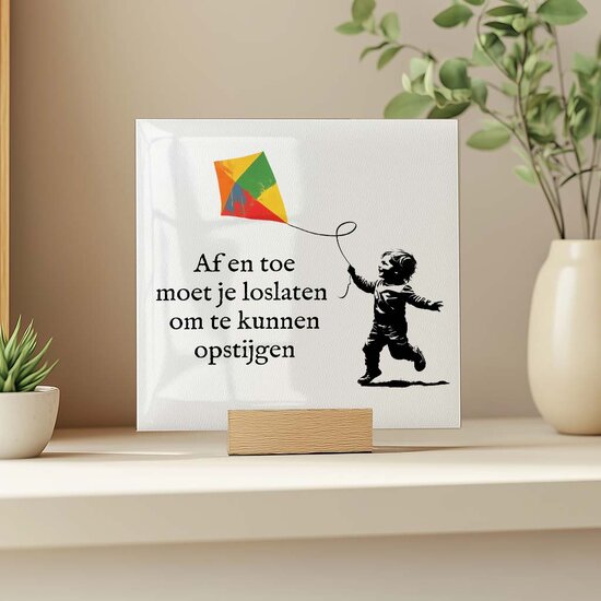 Tegeltje - Vlieger