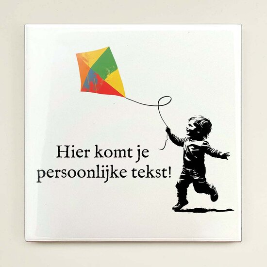 Tegeltje - Vlieger