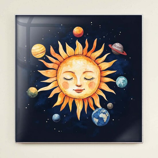Tegeltje - Planeten