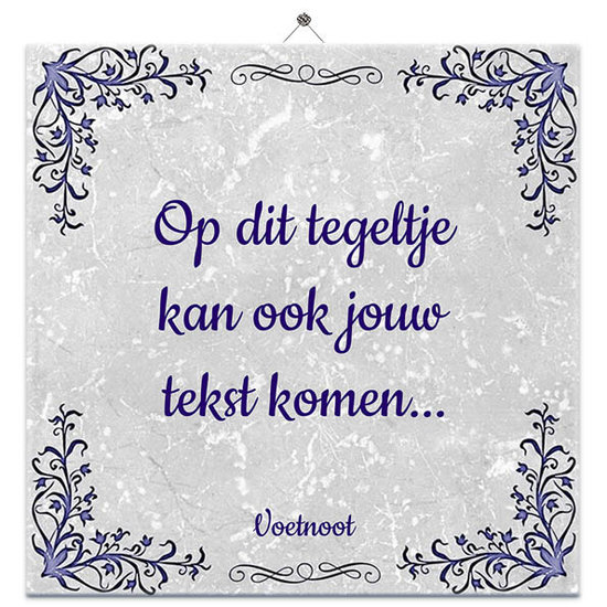 Natuursteen tegeltje (nr.106)