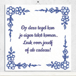 Vrolijk tegeltje (nr. 21)