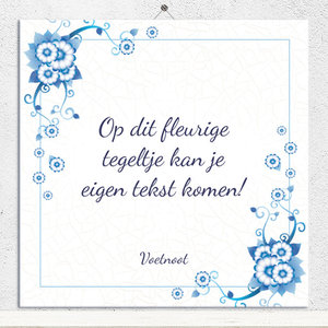 Tegeltje Blauw (nr. 34)