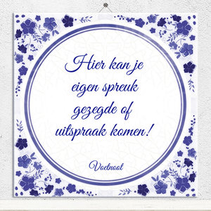 Vrolijk tegeltje (nr.7)