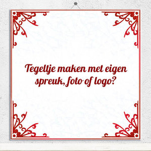 Tegeltje Rood (nr.54)