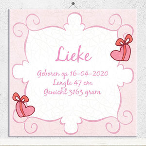 Geboorte Tegel meisje (nr.8)