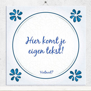 Tegeltje Blauw (nr.59)