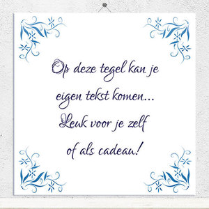 Delfts Blauw tegeltje (nr.110)