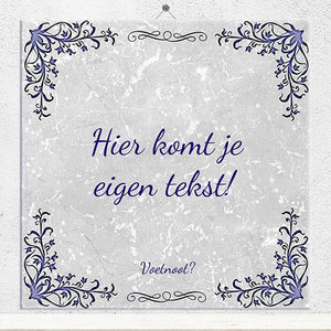 Natuursteen tegeltje (nr.106)