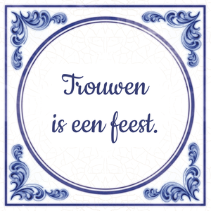 Spreuk tegeltje maken