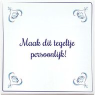 Delfts Blauw tegeltje
