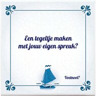 Zeilen tegeltje