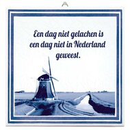 Hollandse molen tegeltje