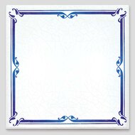 Delfts Blauw tegeltje nr. 33 blanco