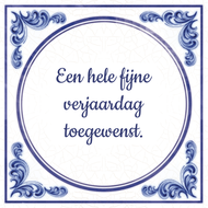 Een Hele Fijne Verjaardag Toegewenst huismerk kopen in de aanbieding