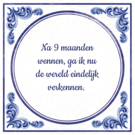 Na 9 Maanden Wennen Ga Ik Nu De Wereld Eindelijk Verkennen huismerk kopen in de aanbieding