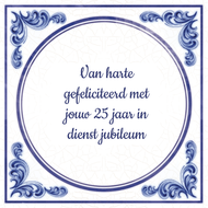 Van Harte Gefeliciteerd Met Jouw 25 Jaar In Dienst Jubileum huismerk kopen in de aanbieding