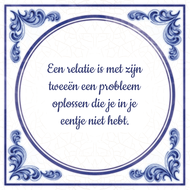Een Relatie Is Met Zijn Tweeen Probleem Oplossen Die Je In De Eentje Niet Hebt huismerk kopen in de aanbieding Een Relatie Is Met Zijn Tweeen Probleem Oplossen Die Je In De Eentje Niet Hebt huismerk kopen in de aanbieding