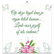 Tegeltje Bloemen Nr40 huismerk kopen in de aanbieding