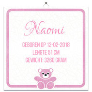 Geboorte Tegel Meisje 6 huismerk kopen in de aanbieding