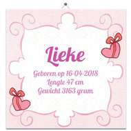 Geboorte Tegel Meisje 8 huismerk kopen in de aanbieding