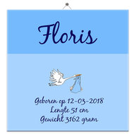 Geboorte Tegel Jongen 8 huismerk kopen in de aanbieding